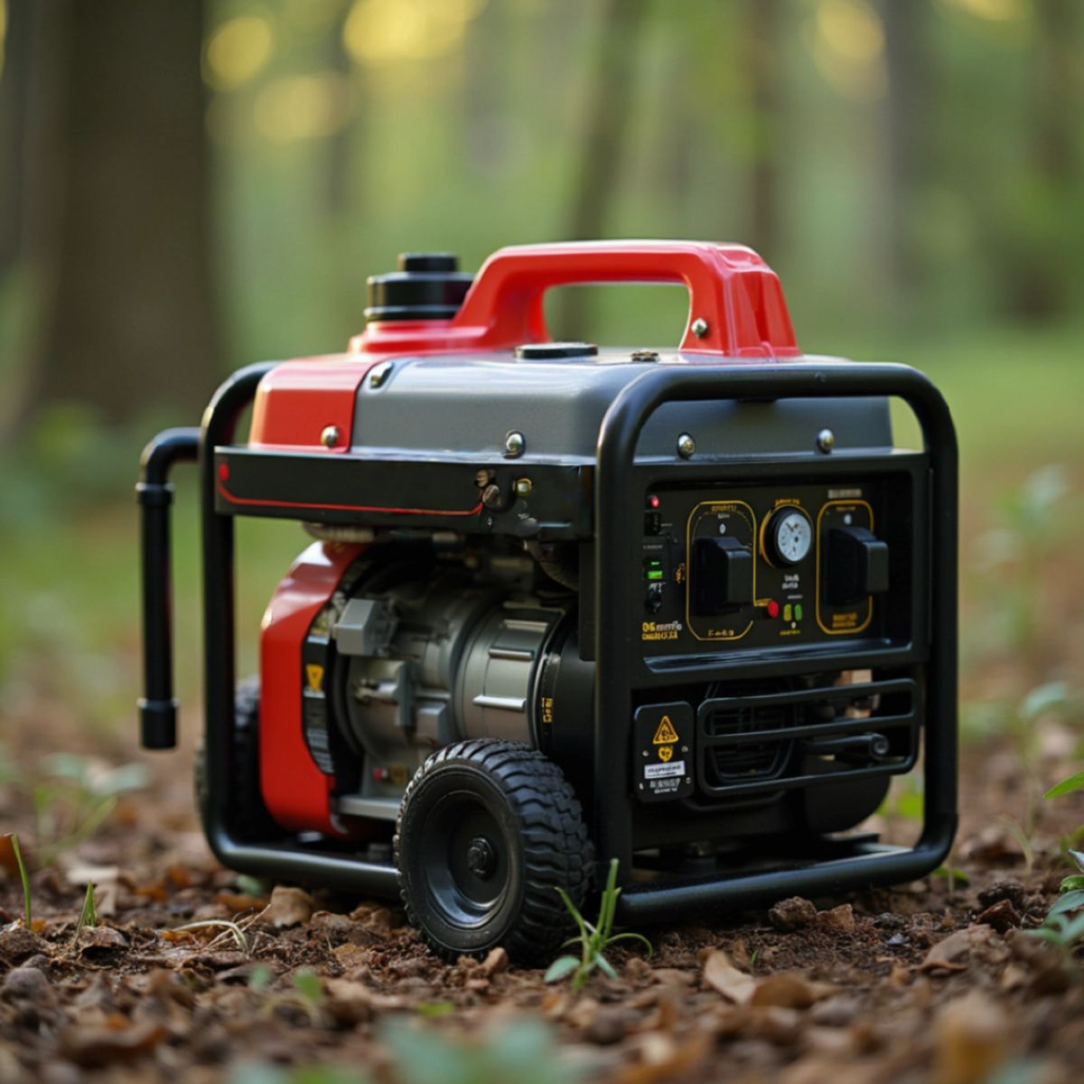 Camping generator setup for off-grid RV trips